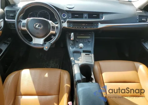 2013 Lexus Ct 200 из США, поврежденный, VIN JTHKD5BH2D2139634